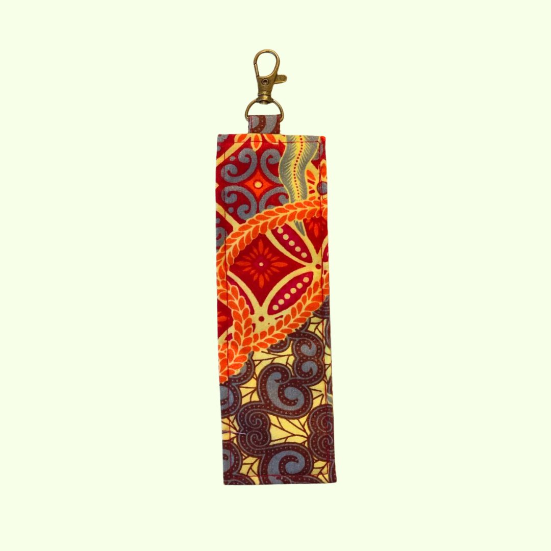 Batik Pen Holder Keychain