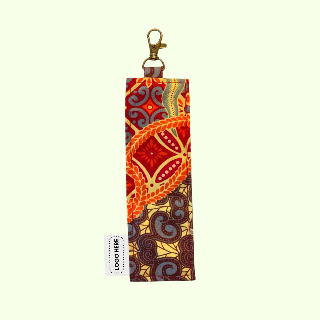 Batik Pen Holder Keychain