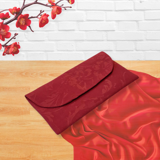 CNY Handmade Blessing Fabric Pouch