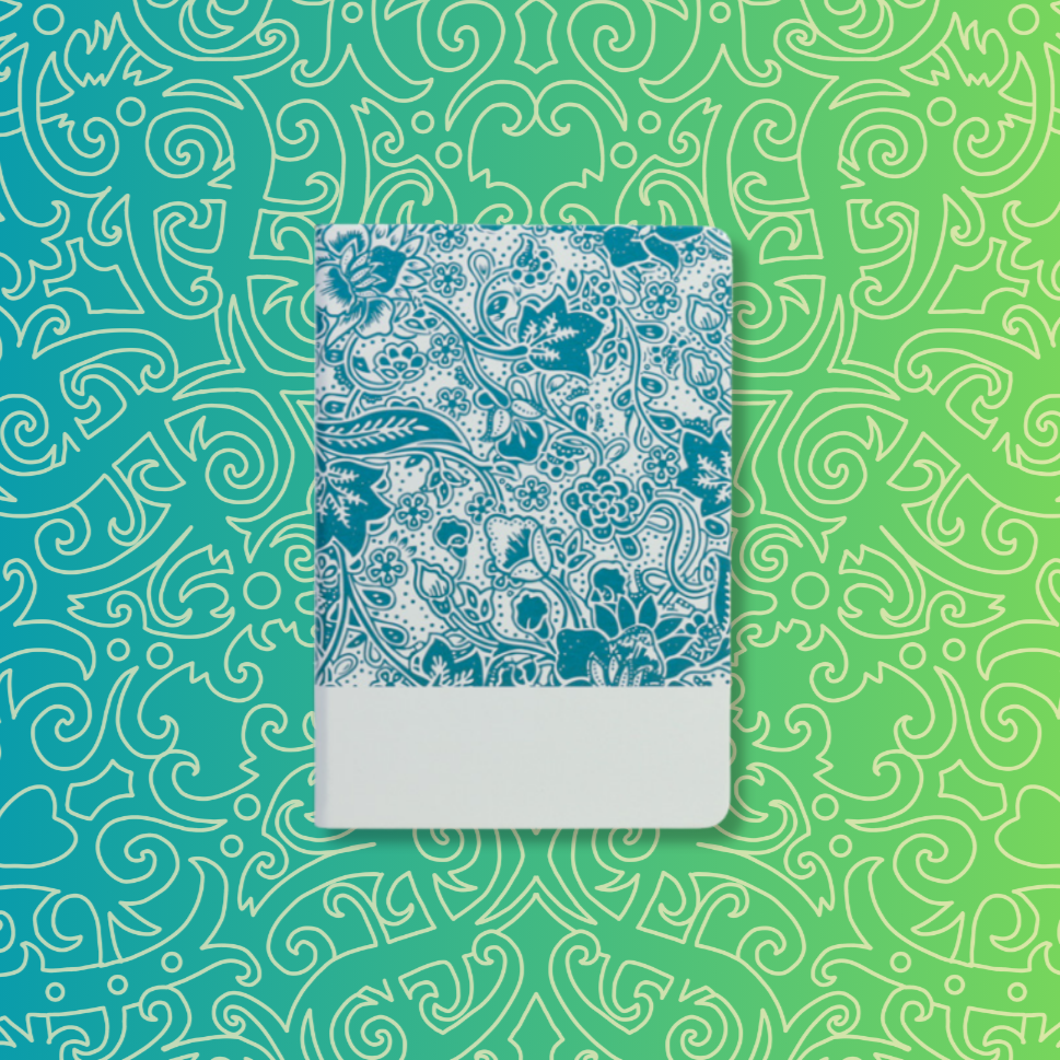 Floral Batik Harmony Notebook