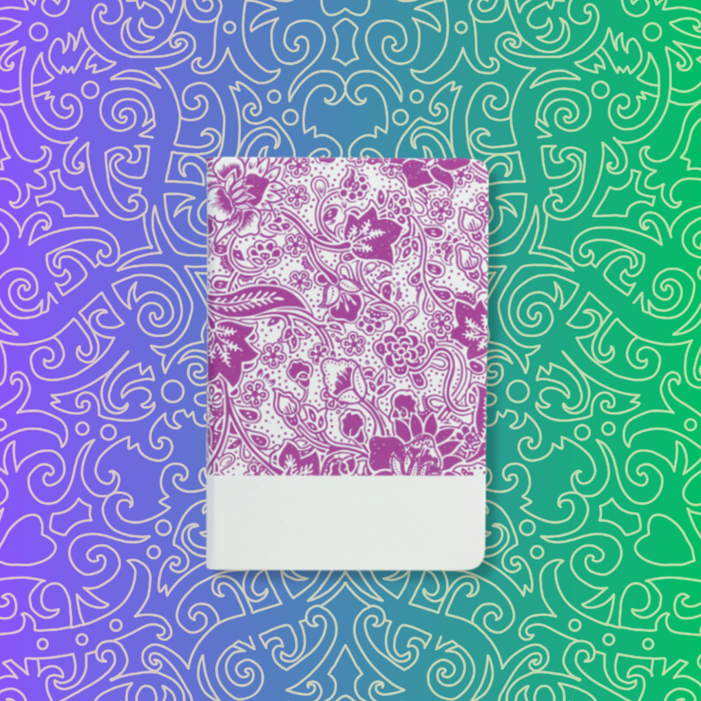 Floral Batik Harmony Notebook