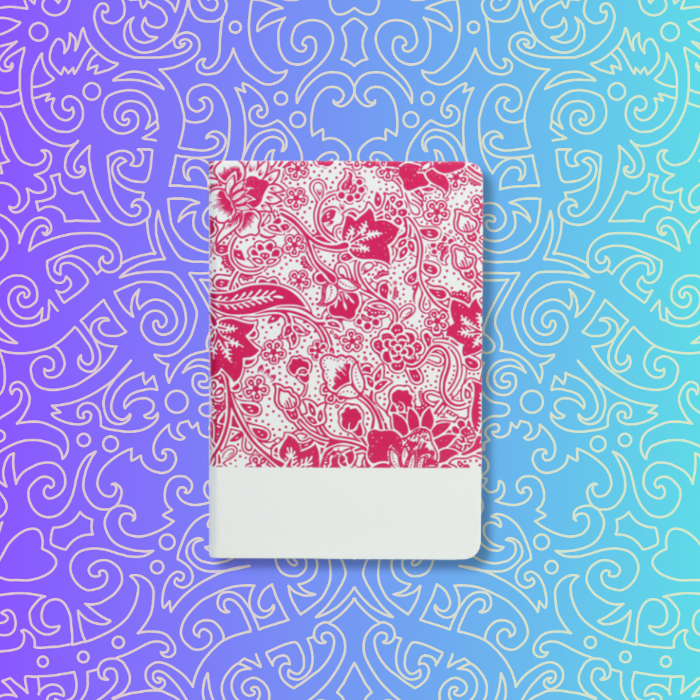 Floral Batik Harmony Notebook