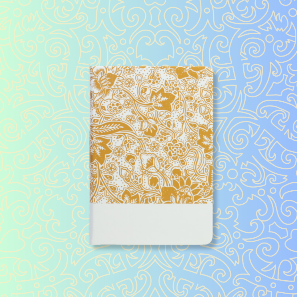 Floral Batik Harmony Notebook