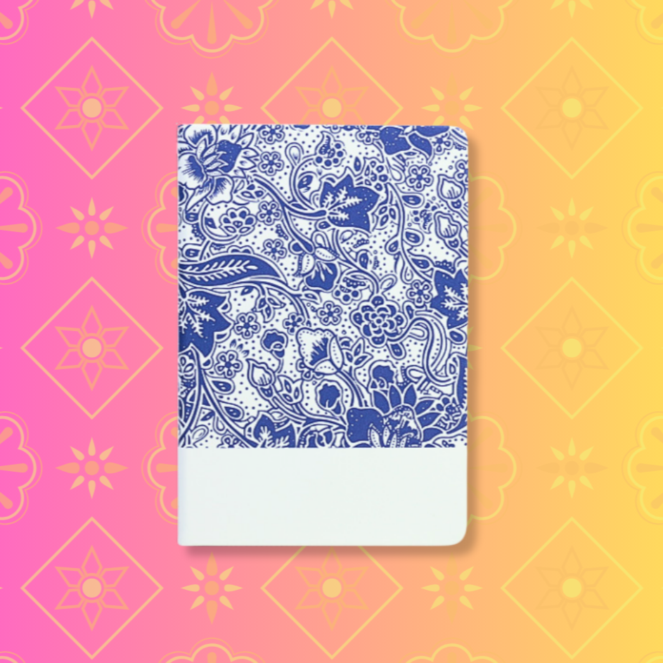 Floral Batik Harmony Notebook