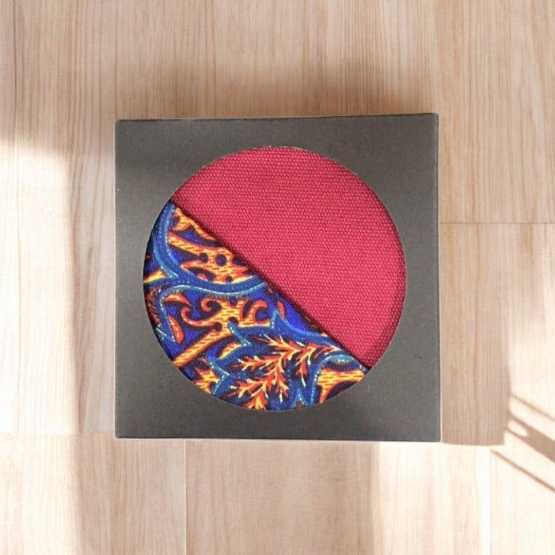 Batik Touch Handmade Coaster and Bookmark Set