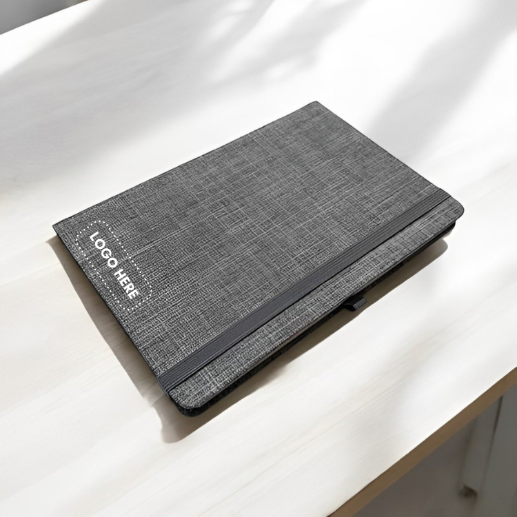 RPET Cover Notebook  (Grey)