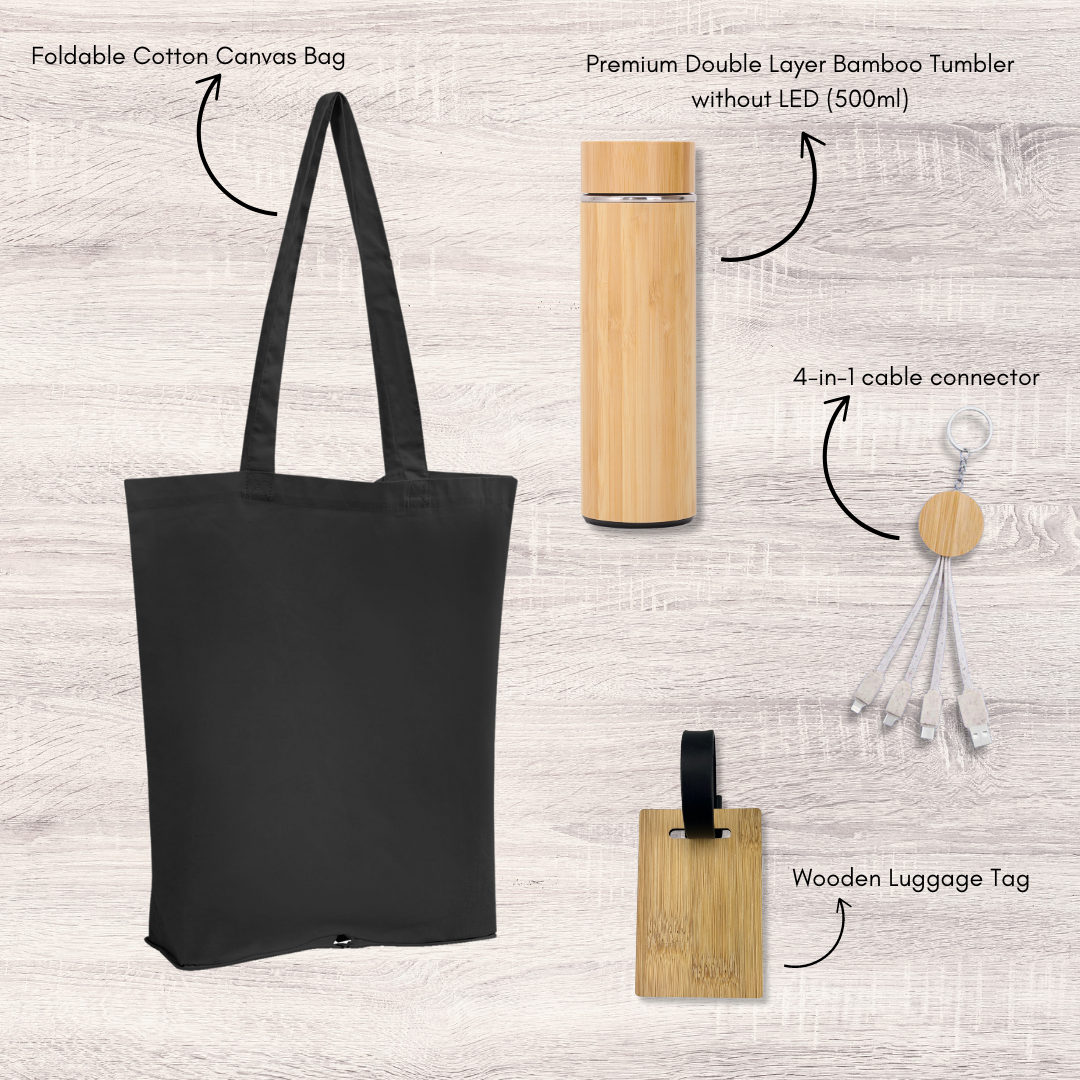 Sustainability on-the-go bag