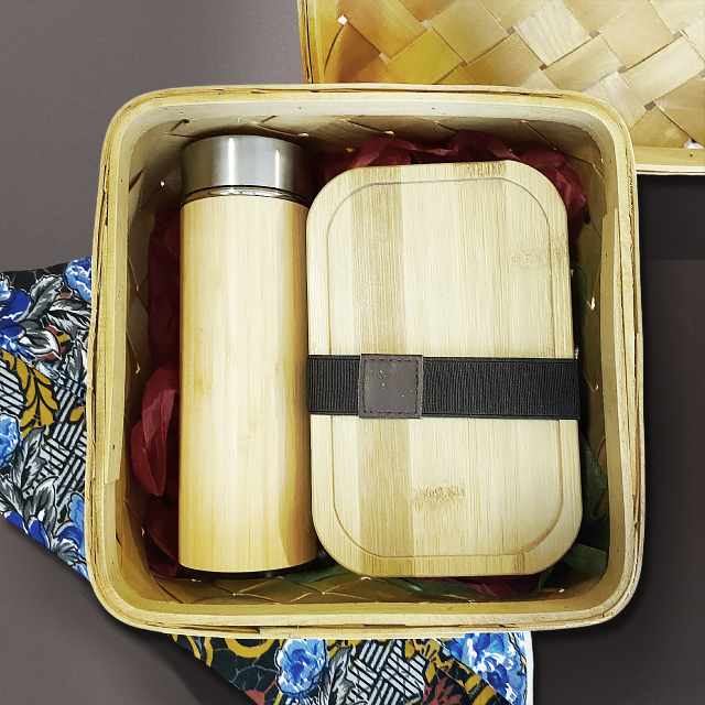 Tradition Meets Modern Bamboo Gift Set