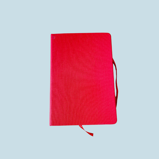 PU Fabric Hard Case A5 Notebook